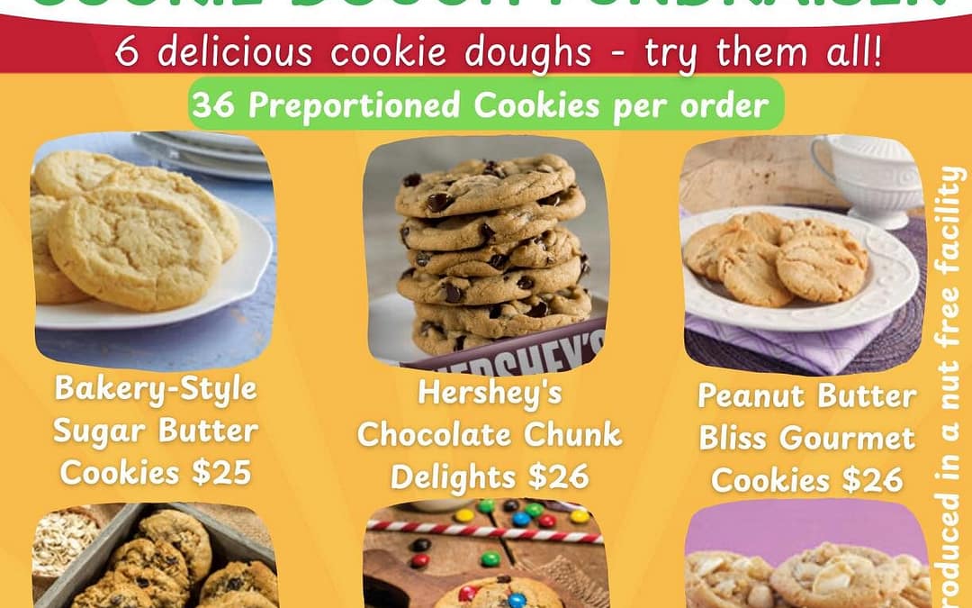Cookie Dough Fundraiser for 2025 Coats for Kids